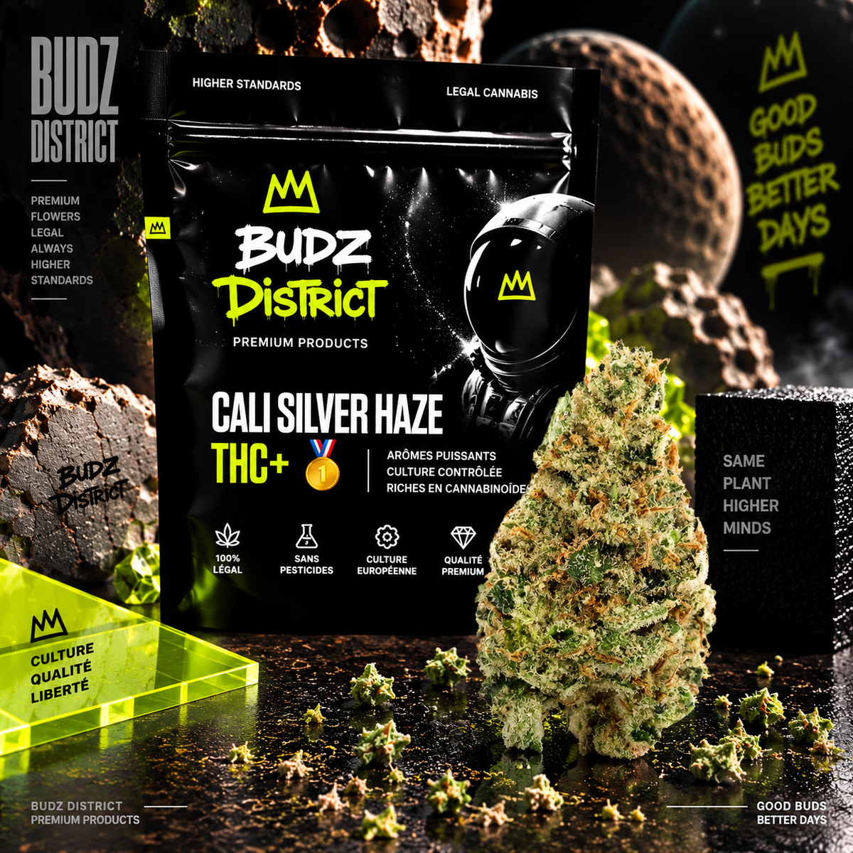 Cali Silver Haze THC+ 🥇